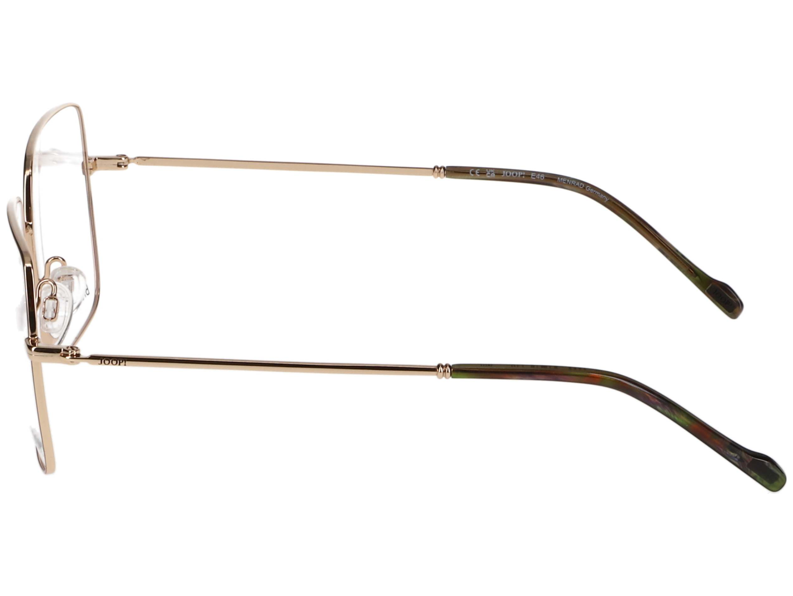 Das Bild zeigt die Bügel der Brille 3342 6000 der Marke Joop in beige.